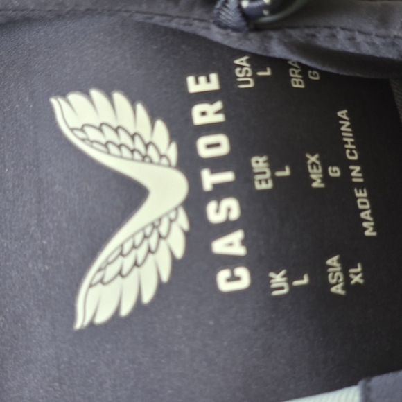 Men's Castore Navy Red Bull Racing 2024 Team Softshell Full-Zip Jacket - Picture 5 of 6